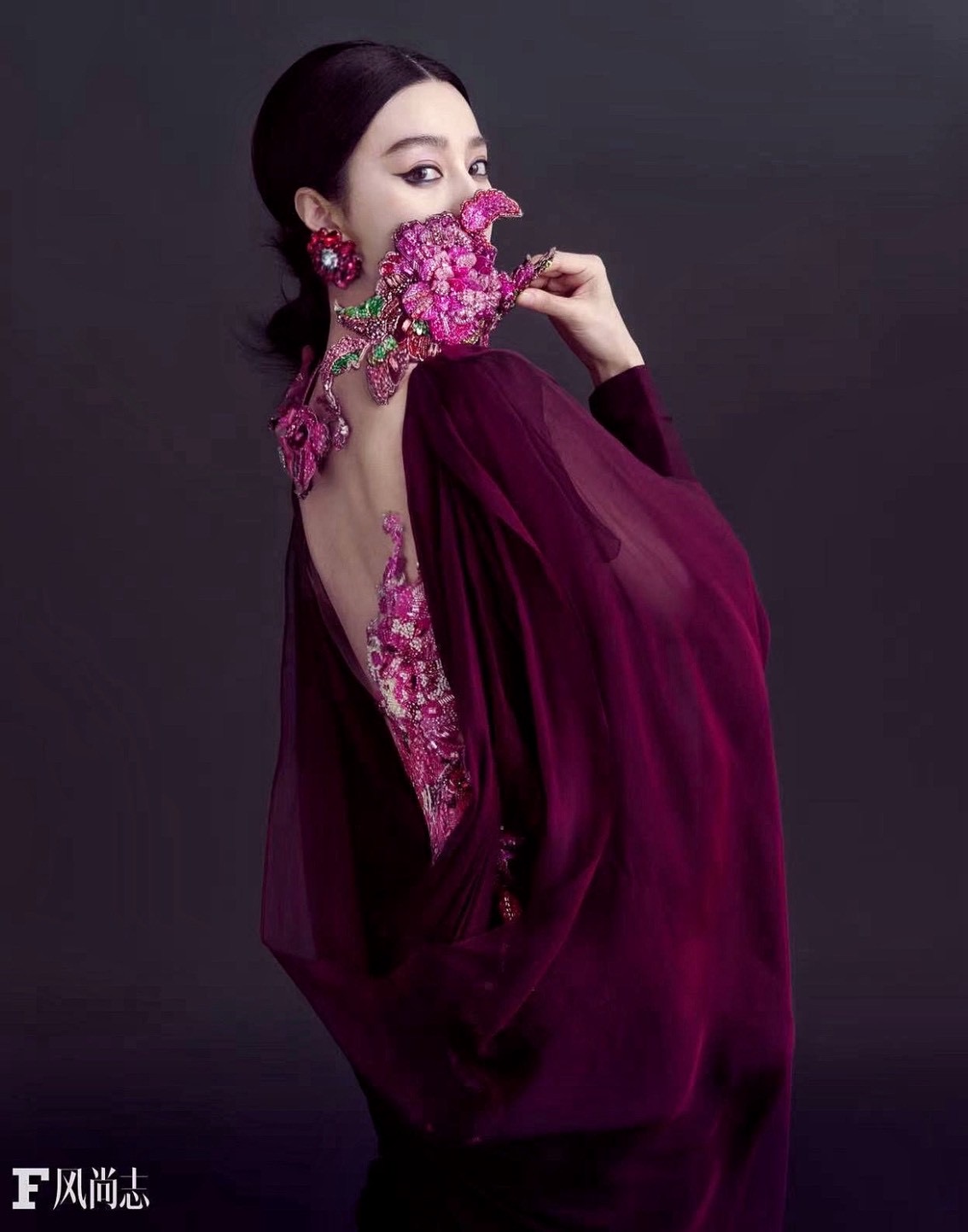 Burgundy Jewel Dress